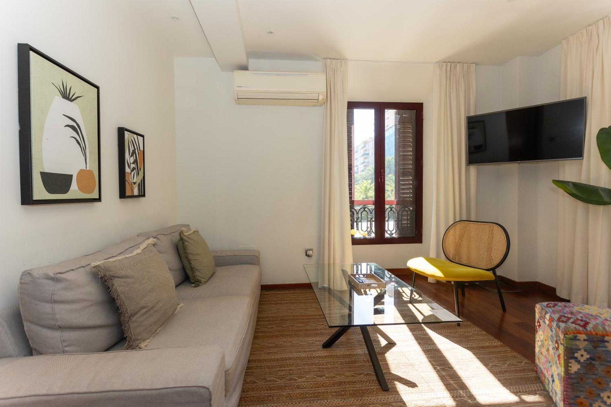 Appartement La Casa De La Alameda à Málaga Extérieur photo