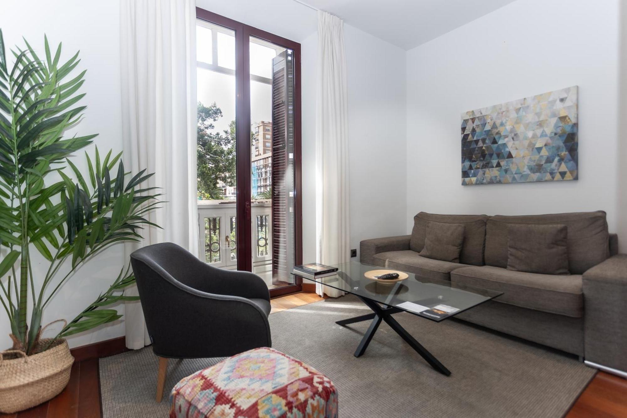 Appartement La Casa De La Alameda à Málaga Extérieur photo